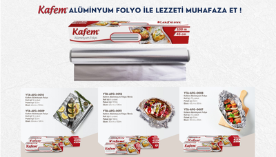 Kafem Alüminyum Folyo | Isıya Dayanıklı, Toptan Gıda Koruma Ürünleri