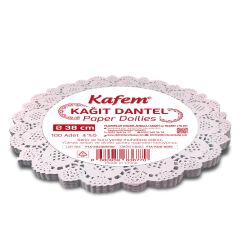 Kafem Dantel Kağıt 38 cm 100 Adet