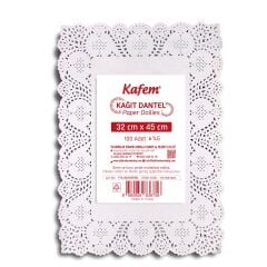 Kafem Dantel Kağıt 32 x 45 cm 100 Adet