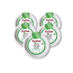 Kafem Ekolojik Karton Tabak 16 cm 25 li X 5 Paket