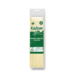 Kafem Bambu Çöp Şiş 30 cm 3 mm 100 Lü