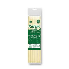 Kafem Bambu Çöp Şiş 30 cm 3 mm 100 Lü