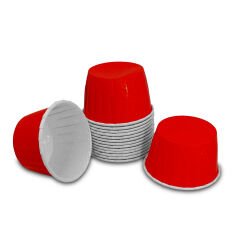 Kafem Kırmızı Muffin Kek Kapsülü 50li - K08