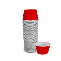 Kafem Kırmızı Muffin Kek Kapsülü 50li X 5 Paket - K08