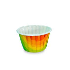 Kafem Gökkuşağı Renkli Muffin Kek Kapsülü 50li X 30 Paket (Koli) - K10