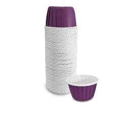 Kafem Mat Mor Muffin Kek Kapsülü 50li X 5 Paket - K13