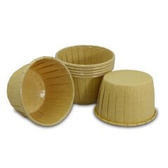 Kafem Kağıt Muffin Kek Kapsülü Kraft 50li - K17