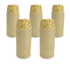 Kafem Kağıt Muffin Kek Kapsülü Desenli Kraft 50li X 5 Paket - K18