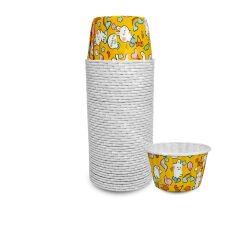 Kafem Muffin Kek Kapsülü Sarı Tavşan Desenli 50li - K20