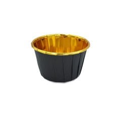 Kafem Muffin Kek Kapsülü Siyah-Altın 25li X 60 Paket (Koli) - K25