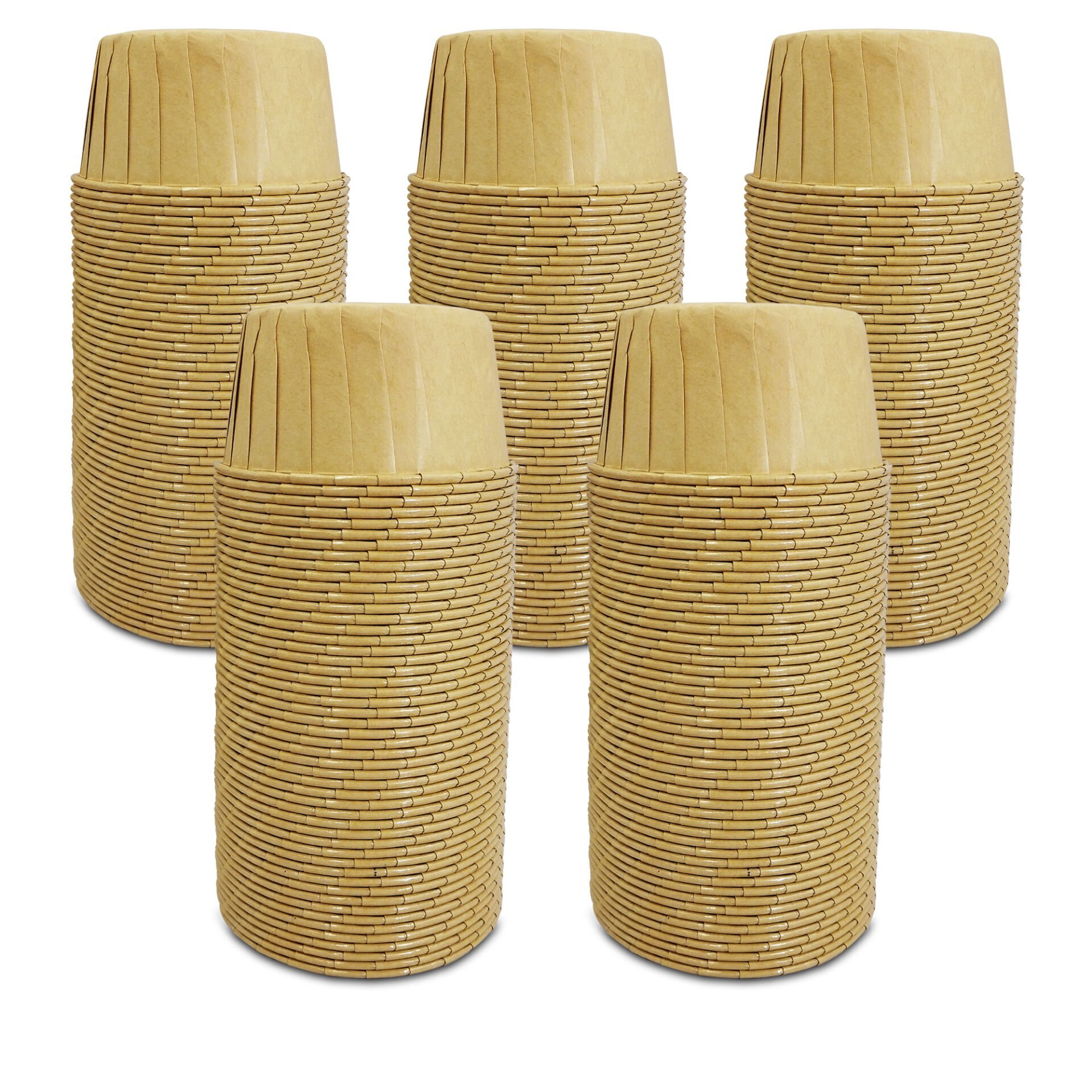 Kafem Muffin Kek Kapsülü Kraft Büyük Boy 50li X 5 Paket - K26