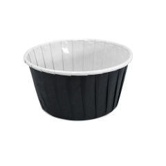 Kafem Muffin Kek Kapsülü Siyah Büyük Boy 50li - K27