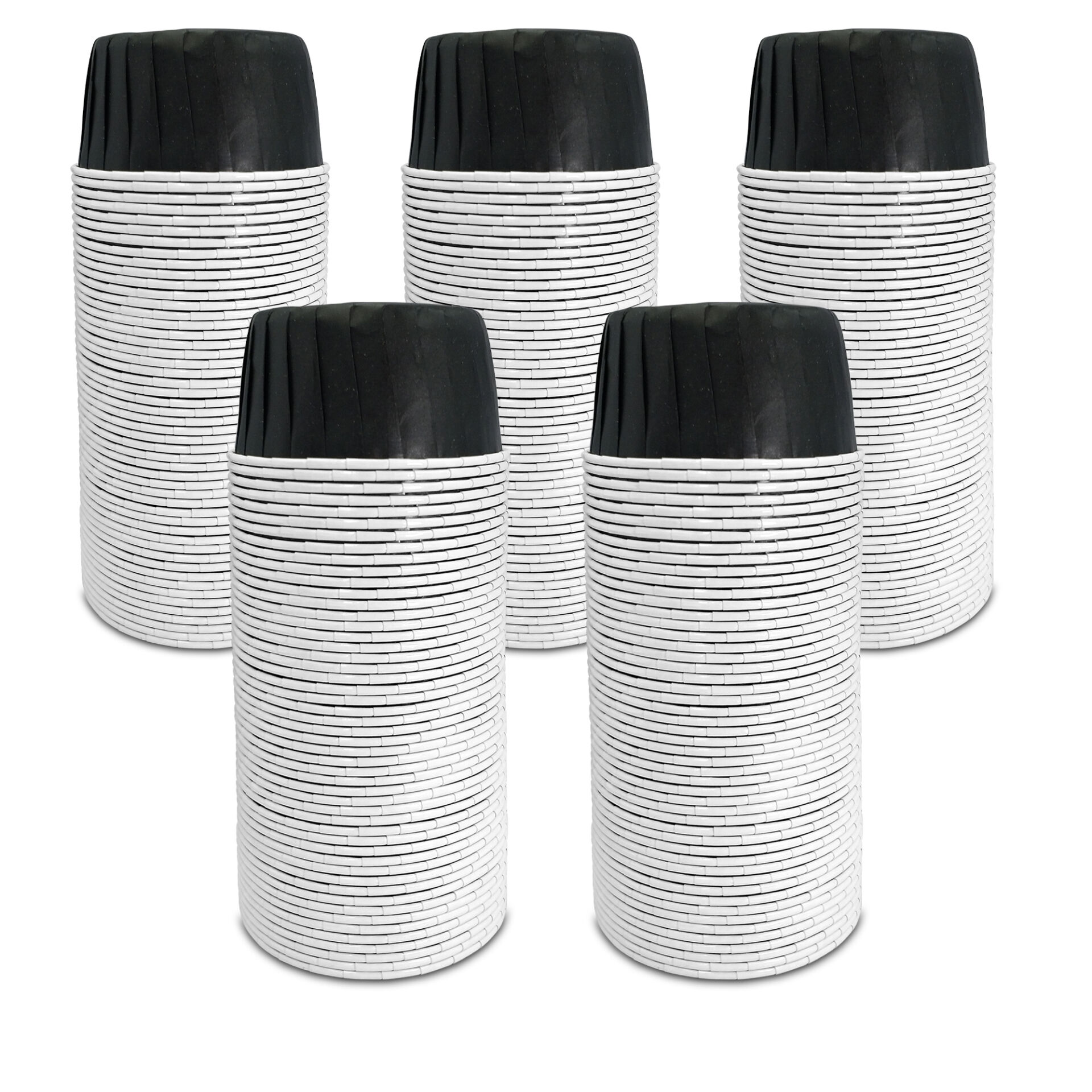 Kafem Muffin Kek Kapsülü Siyah Büyük Boy 50li X 5 Paket - K27