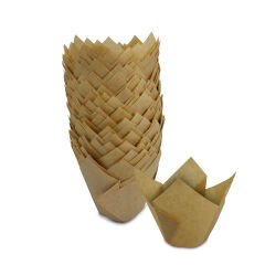 Kafem Muffin Kek Kapsülü Kalın Tulip Kraft 50li X 5 Paket - K31