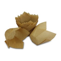 Kafem Muffin Kek Kapsülü Kalın Tulip Kraft 50li X 30 Paket (Koli) - K31