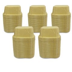 Kafem Muffin Kek Kapsülü Kare Kraft 50li X 5 Paket - K34