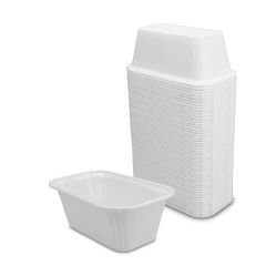 Kafem Muffin Kek Kapsülü Baton Beyaz Ekler Boy 50li X 30 Paket (Koli) - K40