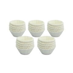 Kafem Muffin Kek Kapsülü Beyaz Küçük Boy No:1 100lü X 5 Paket - K41