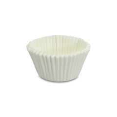 Kafem Muffin Kek Kapsülü Beyaz Küçük Boy No:1 100lü X 5 Paket - K41