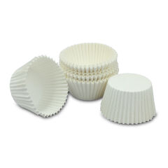 Kafem Muffin Kek Kapsülü Beyaz Büyük Boy No:2 100lü X 5 Paket - K42