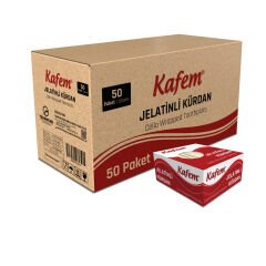 Kafem Jelatinli Kürdan 400lü x 50 Paket (Koli)