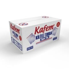 8 X 10 cm Kilitli Poşet / Naylon Torba 1000 Adet - Kafem