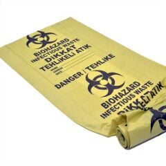 Tehlikeli Atık Çöp Poşeti 80x110 cm Jumbo 100 Adet 6 Kg - Kafem
