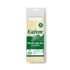 Kafem Bambu Çöp Şiş 20 cm 100 Lü X 50 Paket