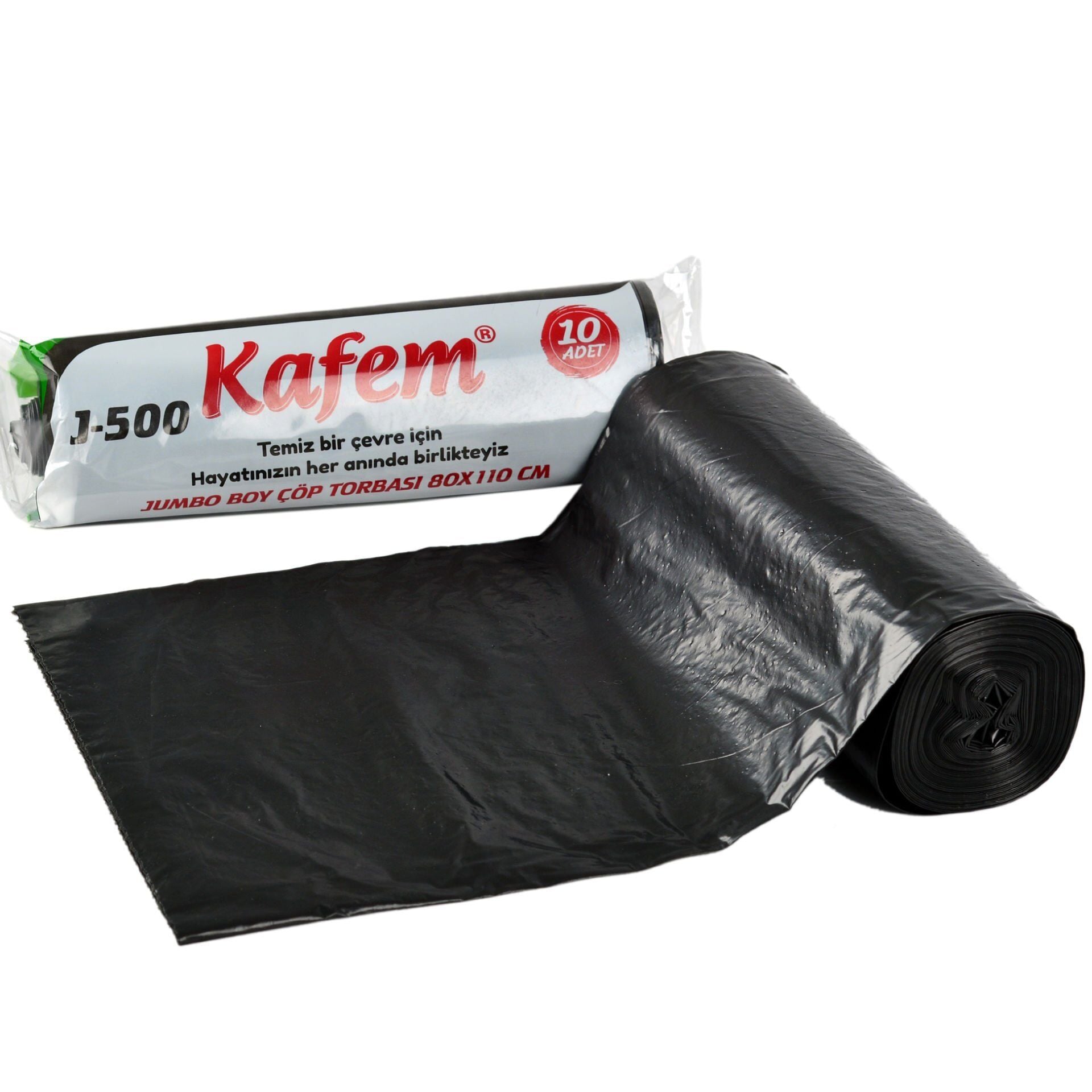 Jumbo 500 Gram Çöp Poşeti 80 X 110 cm Koli İçi 200 Adet 10 kg
