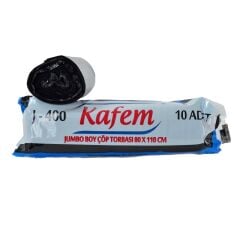 Jumbo Boy Çöp Poşeti 80 X 110 cm Koli İçi 200 Adet 8 kg - Kafem