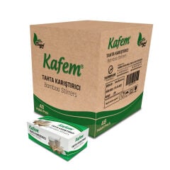 Ahşap Tahta Karıştırıcı 250 Li X 48 Paket (Koli) - Kafem