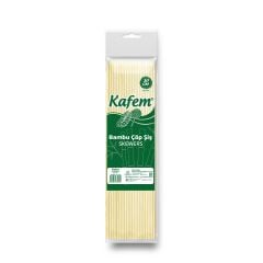 Kafem Bambu Çöp Şiş 30 cm 100 Lü X 10 Paket