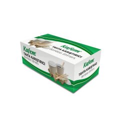 Ahşap Tahta Karıştırıcı 250 Li X 5 Paket - Kafem