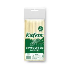 Kafem Bambu Çöp Şiş 15 cm 100 Lü X 250 Paket (Koli)
