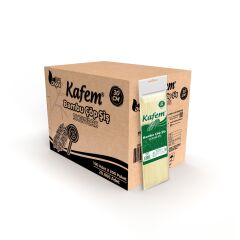 Kafem Bambu Çöp Şiş 30 cm 100 Lü X 200 Paket (Koli)