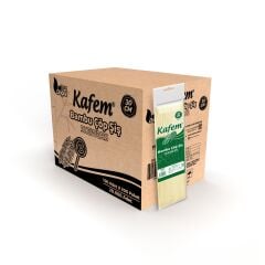 Kafem Bambu Çöp Şiş 30 cm 100 Lü X 200 Paket (Koli)