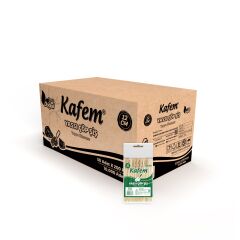 Kafem Yassı Çöp Şiş - Sunum Kürdanı 12 cm 50 Li x 200 Paket (Koli)