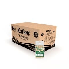 Kafem Yassı Çöp Şiş - Sunum Kürdanı 12 cm 50 Li x 200 Paket (Koli)