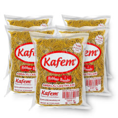Kafem Ambalaj Lastiği 50 mm 5 Paket X 1000 Gram