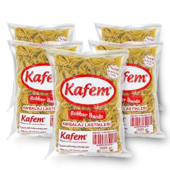 Kafem Ambalaj Lastiği 50 mm 5 Paket X 1000 Gram