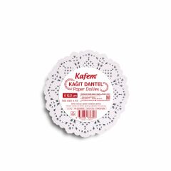 Kafem Dantel Kağıt 12,5 cm 500 Lü x 24 Paket