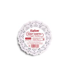 Kafem Dantel Kağıt 12,5 cm 500 Lü x 24 Paket