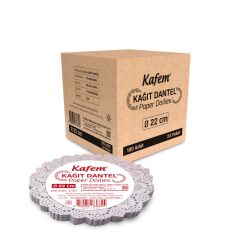 Kafem Dantel Kağıt 22 cm 100 Lü x 24 Paket