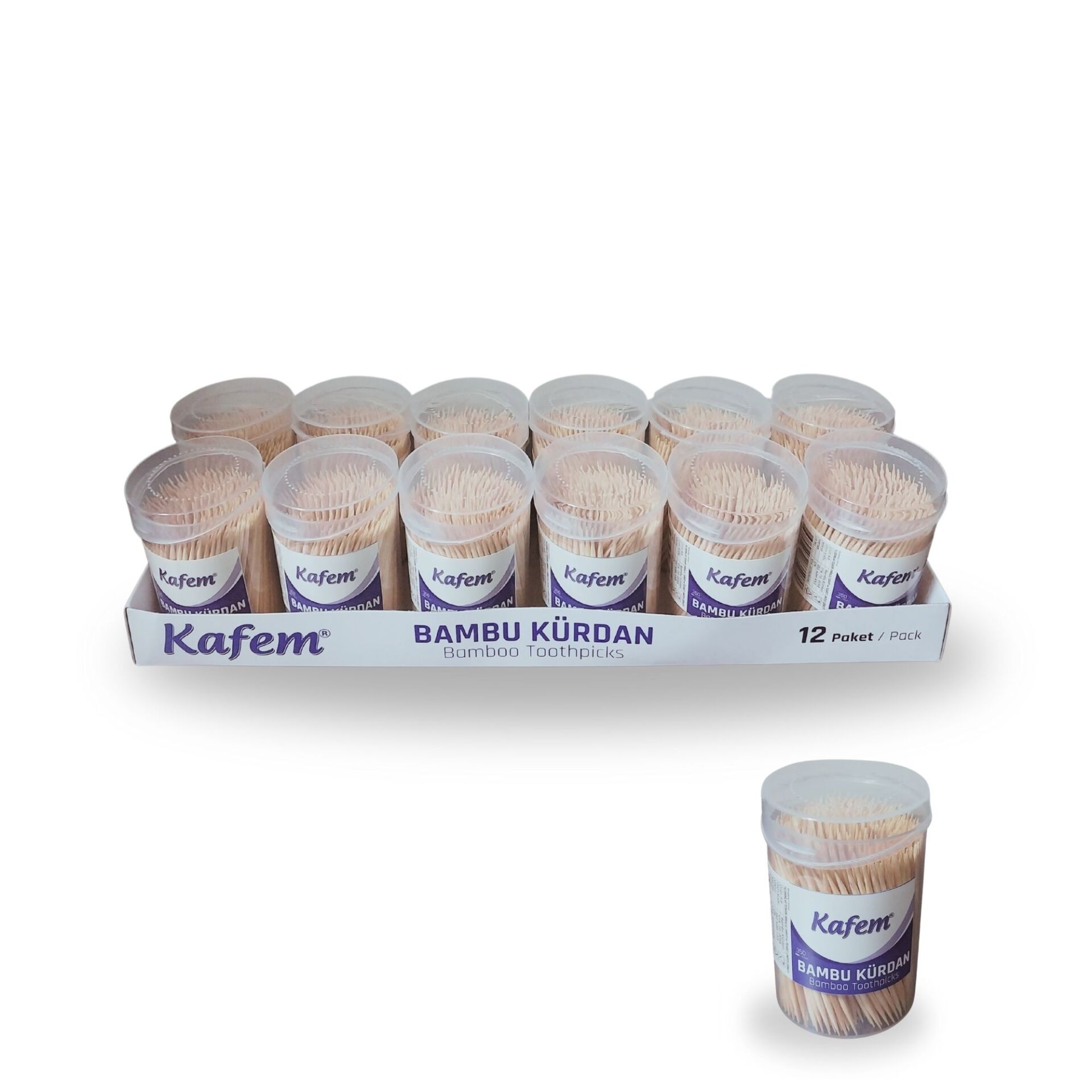 Kafem Tüp Kürdan 350 Li x 12 Paket