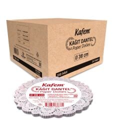 Kafem Dantel Kağıt 38 cm 100 Lü x 24 Paket