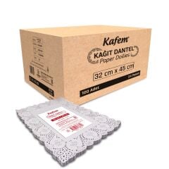 Kafem Dantel Kağıt 32 x 45 cm 100 Lü x 24 Paket