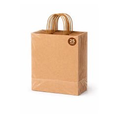 Kraft Çanta Kahverengi 18x24cm 25li x 5 Paket