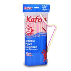 Kafem Artistik Pipet Elegance 30 cm Q10 mm 50 li  X 5 Paket