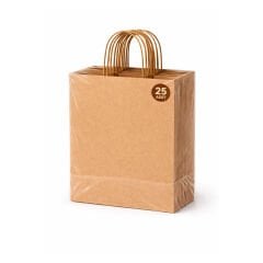 Kraft Çanta Kahverengi 31x41cm 25li x 5 Paket
