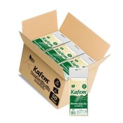 Kafem Bambu Çöp Şiş 15 cm 3 mm 100 Lü X 50 Paket
